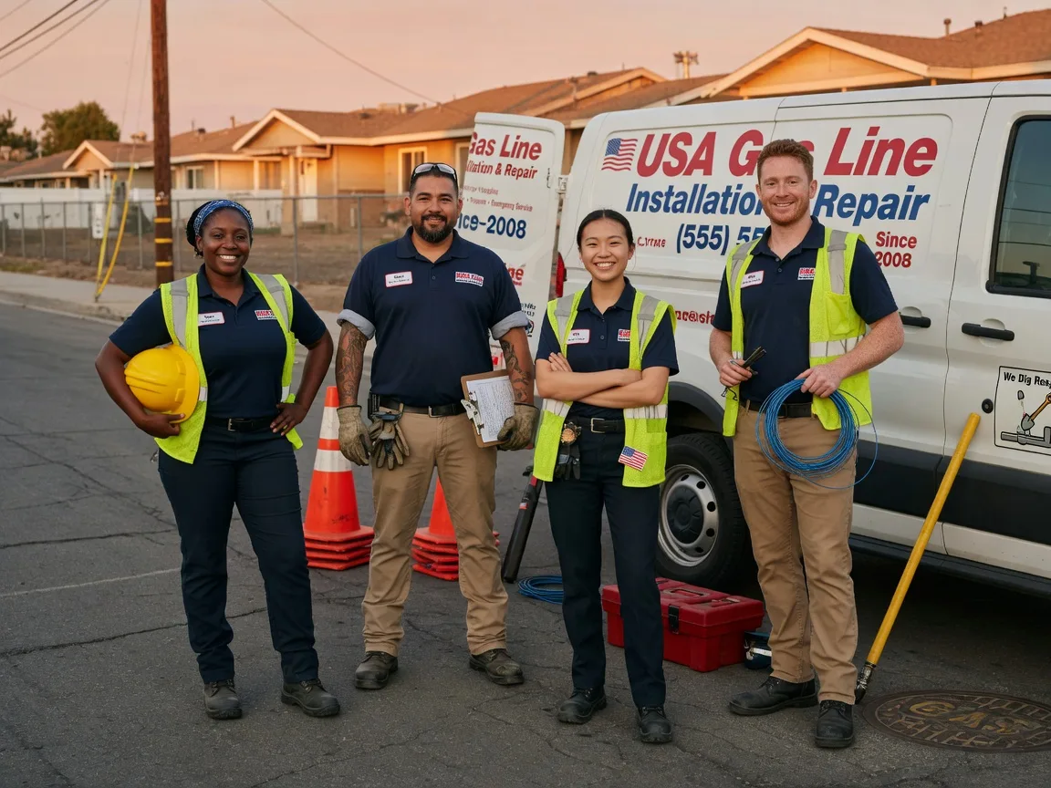 Gas Line Installation company in Davidson, OK